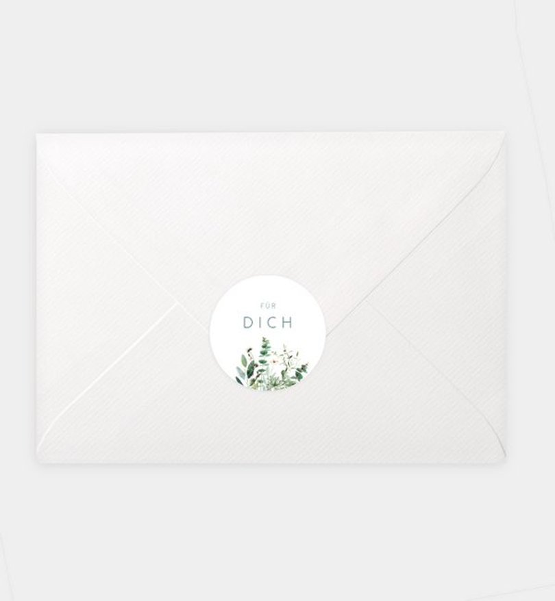 Siegelsticker Sommerfest Greenbouquet
