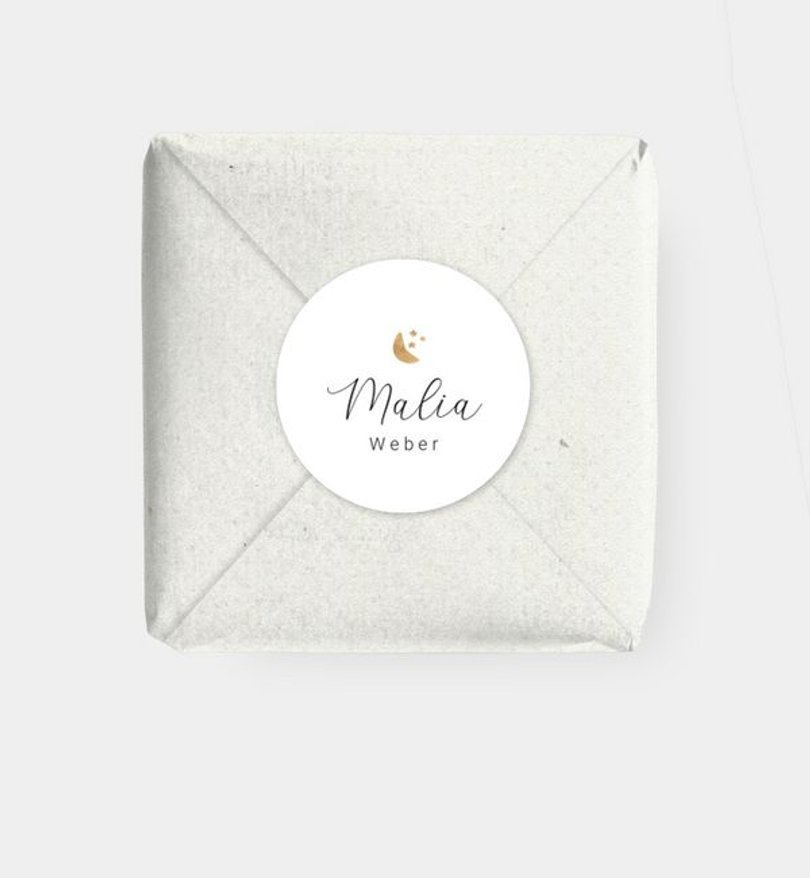 Geschenkaufkleber Geburt Preciosura