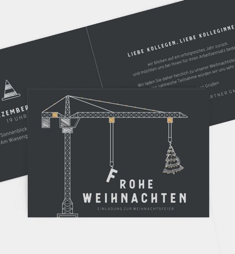 Weihnachtsfeier Weihnachtsfeier Baubranche