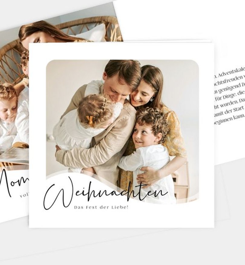 Weihnachtskarte Weihnachten/Privat Schwunghaft