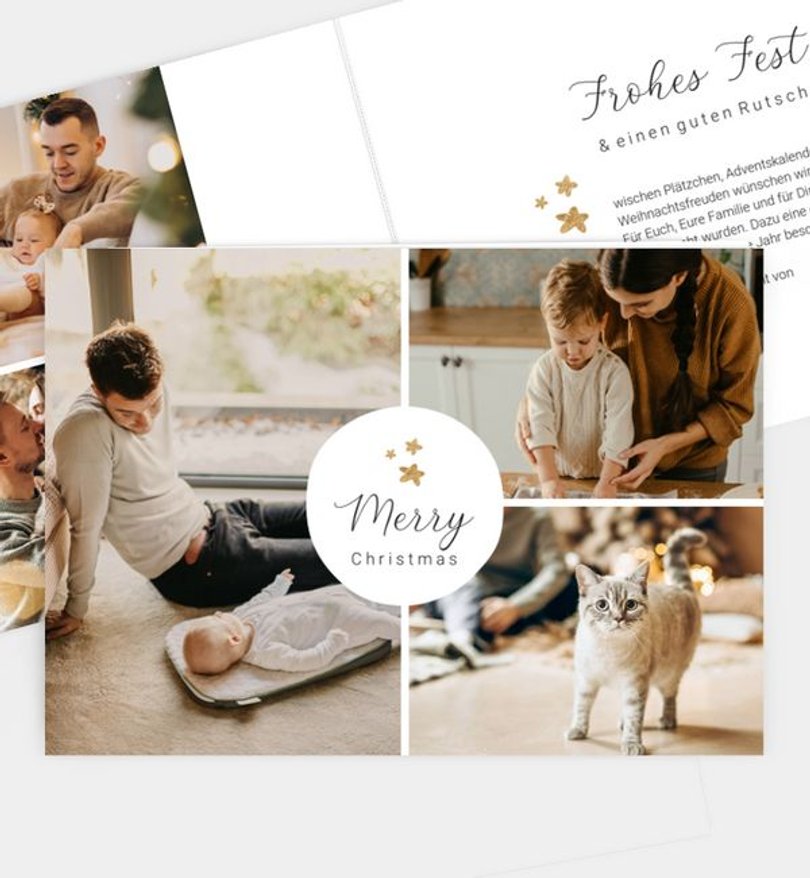 Weihnachtskarte Weihnachten/Privat Preciosura
