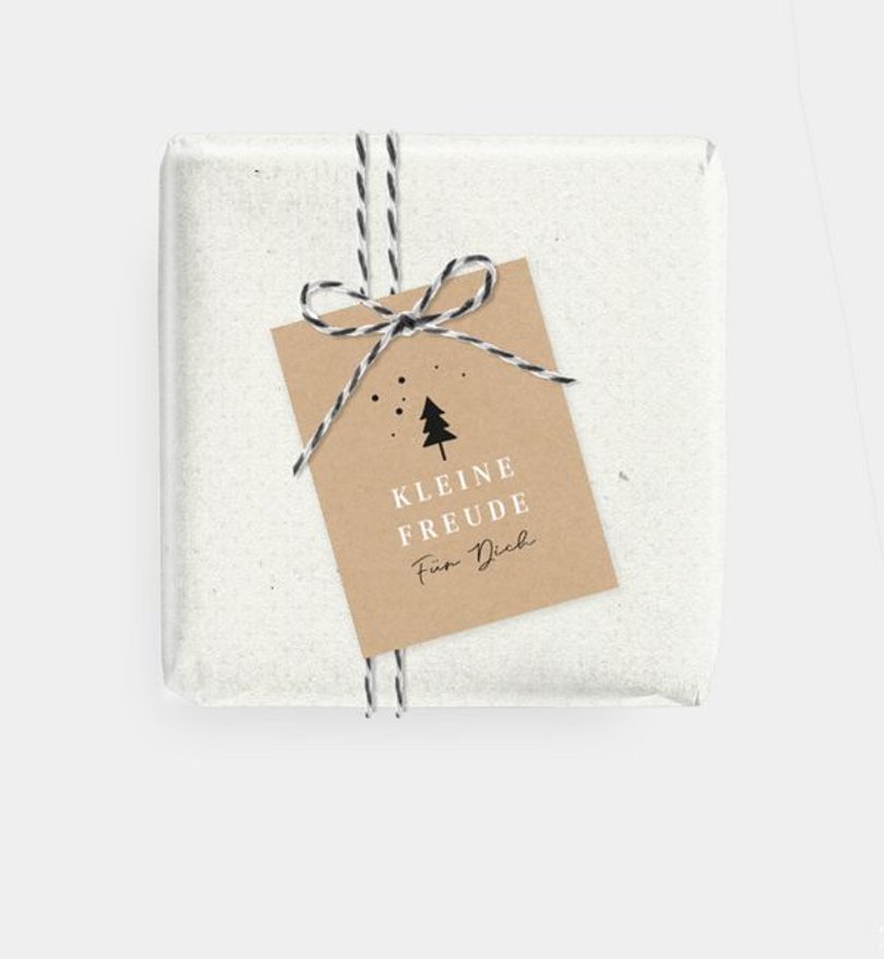 Geschenkanhänger Weihnachten Familienpost