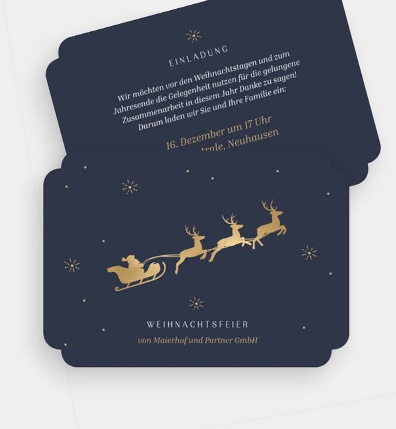 Weihnachtsfeier Weihnachtsfeier Weihnachtsschlitten