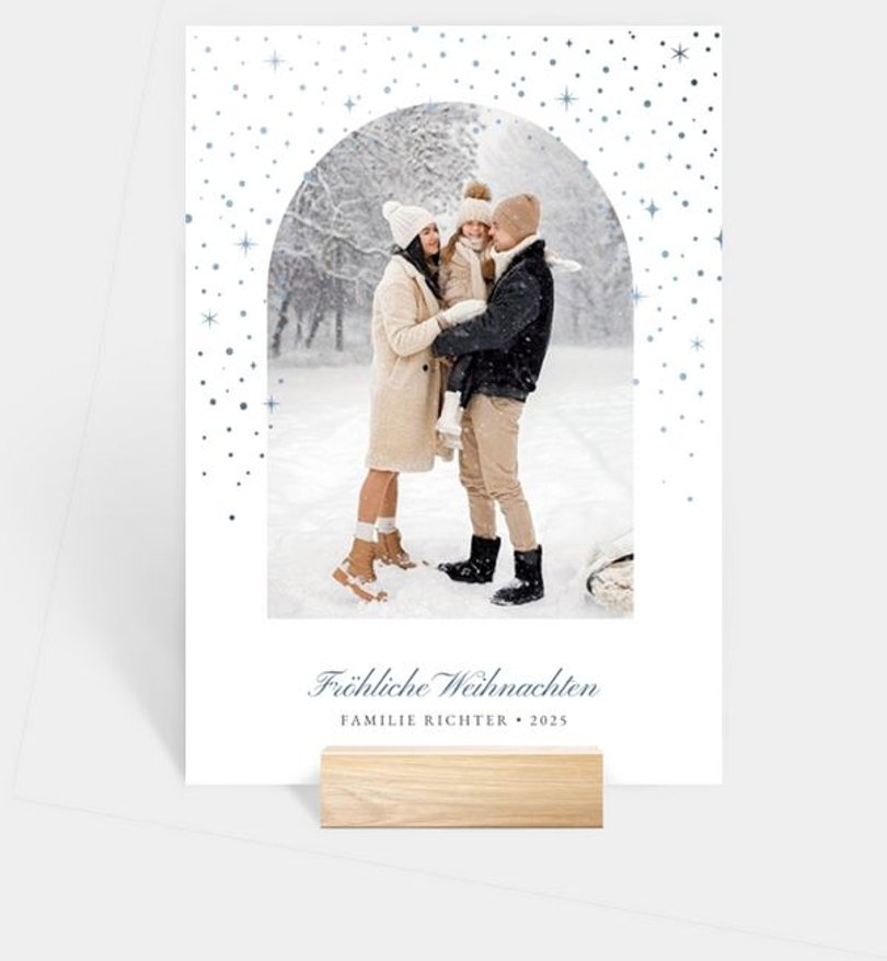 Fotoaufsteller Weihnachten Weihnachtswind