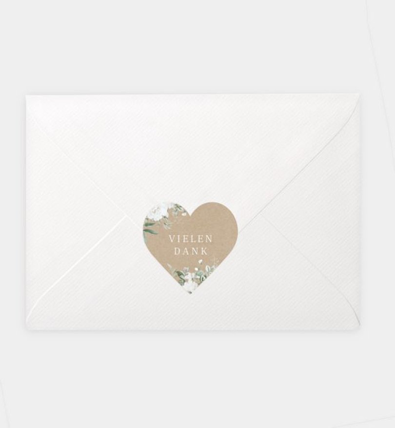 Siegelsticker Hochzeit True Love