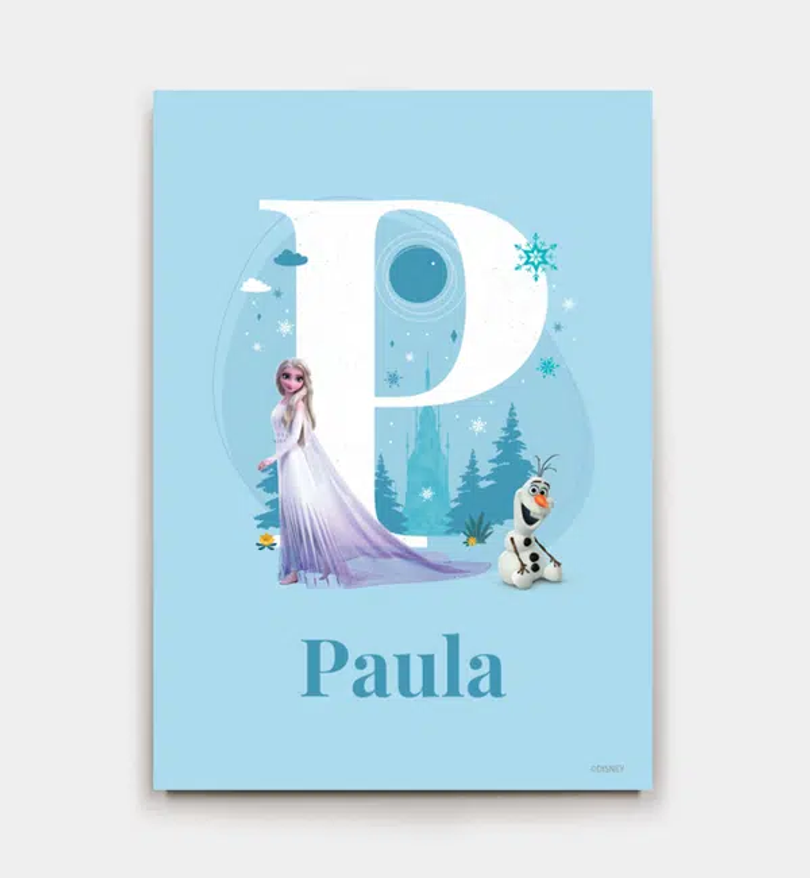Frozen · Buchstabe P mit Namen