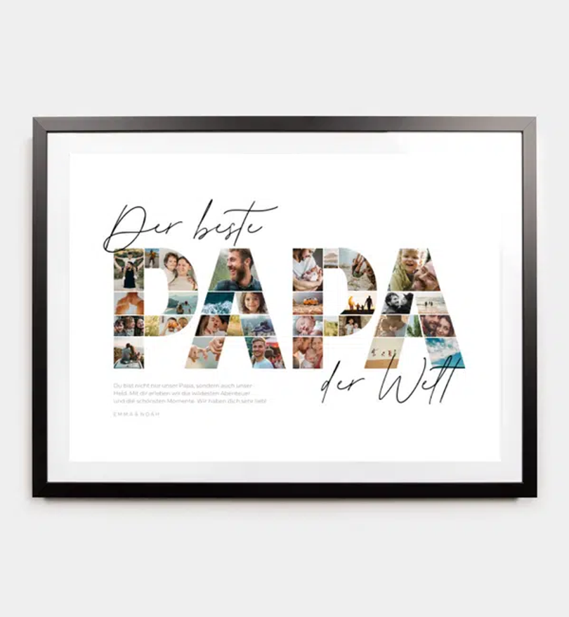 Familiencollage · Papa