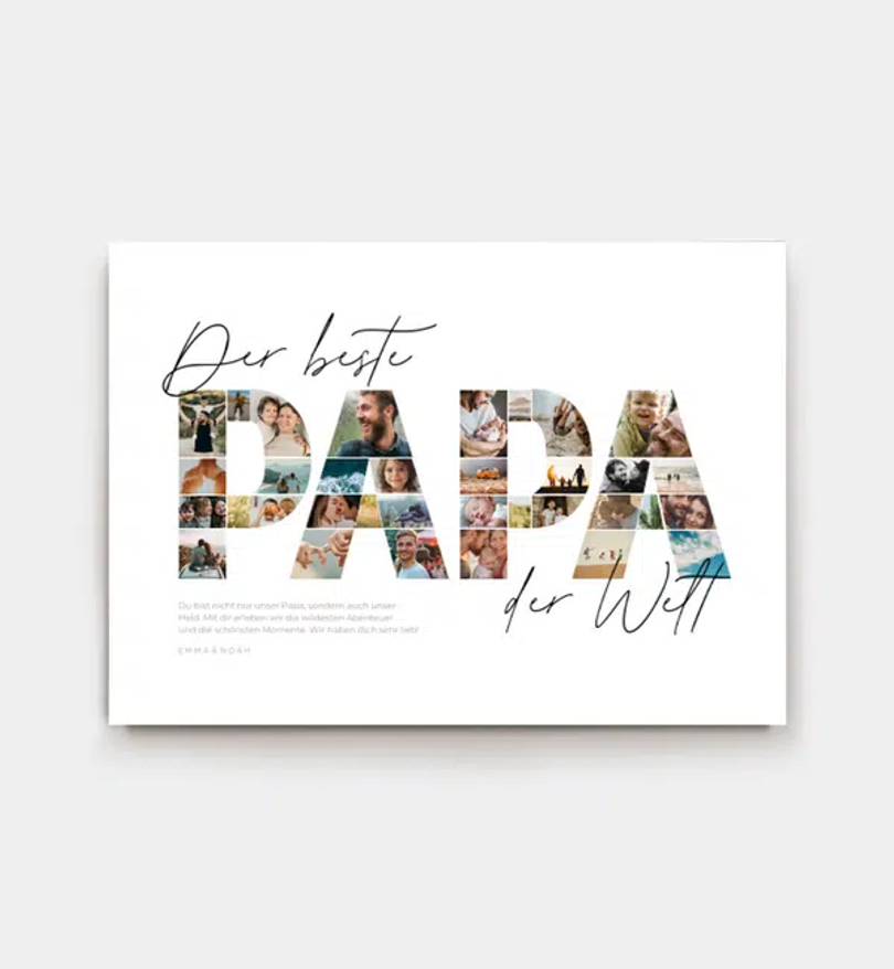 Familiencollage · Papa