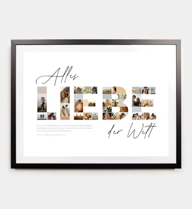Familiencollage · Liebe
