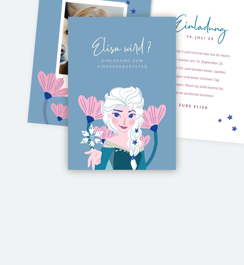 Einladung Frozen