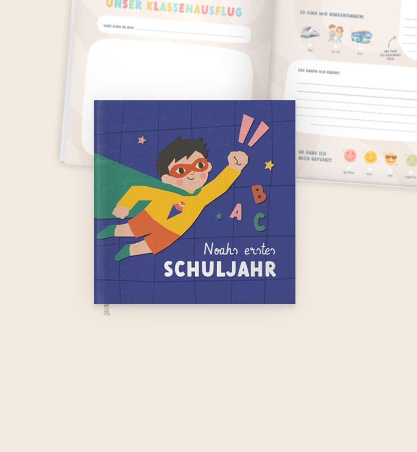 Erinnerungsbuch Einschulung