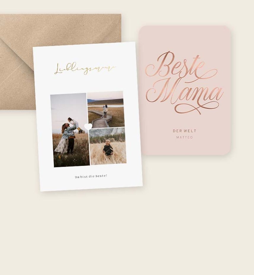 Grußkarten zum Muttertag