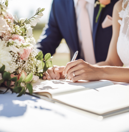 Hochzeit Namensänderung Vertrag