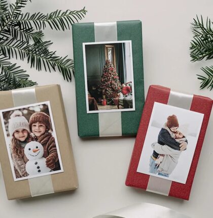 Weihnachtsgeschenke verpacken
