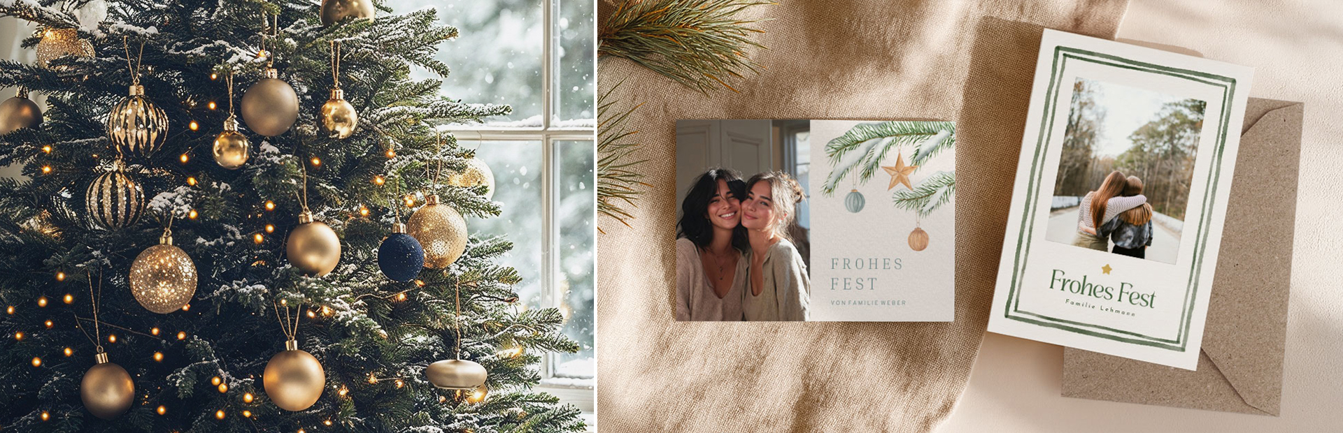 Persönliche Weihnachtsgeschenke-Ideen mit Fotos